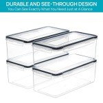 Vtopmart 4-Piece Airtight Food Storage Containers