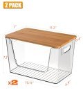 2-Pack Stackable Potato and Onion Storage Bins