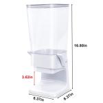 2-Pack Countertop Cereal Dispensers for Organized Kitchen