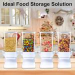 2-Pack Countertop Cereal Dispensers for Organized Kitchen