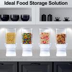 2-Pack Countertop Cereal Dispensers for Organized Kitchen
