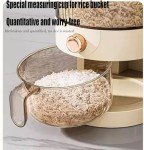 11LB Rice Dispenser with Measuring Cylinder for Kitchen