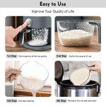 Rice Dispenser with Measuring Cup and Fresh Box