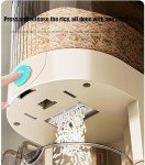 11LB Rice Dispenser with Measuring Cylinder for Kitchen