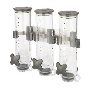 Triple Wall Mount Dispenser for Home Organization