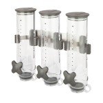 Triple Wall Mount Dispenser for Home Organization
