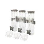 Triple Wall Mount Dispenser for Home Organization