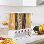 Wall-Mounted Dry Food Dispenser with Cup