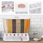 Wall-Mounted Dry Food Dispenser with Cup