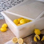 Stackable 12.5 Gallon Food Storage Container