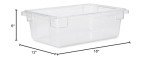 Clear 3.5 Gallon Food Storage Box by Rubbermaid