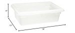 Rubbermaid 3.5 Gallon Food Storage Box