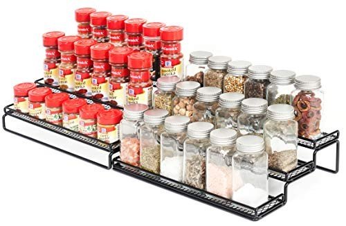 Tiered spice racks