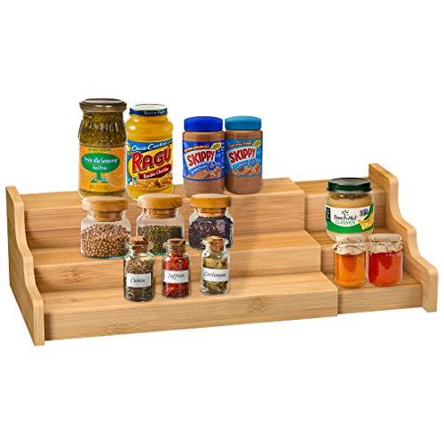 Tiered spice racks