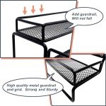 Expandable 4-Tier Spice Rack Organizer - 2 Pack