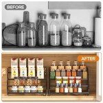 4-Tier Spice Rack Organizer - 2 Pack
