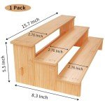 3-Tier Spice Rack Organizer for Cabinets and Pantries