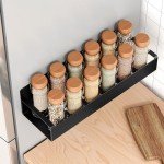 4 Pack Magnetic Spice Racks for Fridge