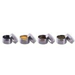 Magnetic Stainless Steel Spice Tins with Labels