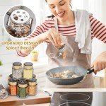 Magnetic Spice Tin Set with Labels and Wall Plates
