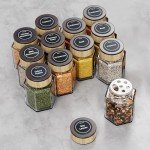 Magnetic Spice Tin Set with Labels and Wall Plates