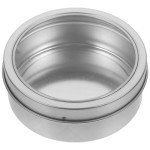 Magnetic Spice Containers with Transparent Lids - 3 oz
