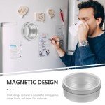 Magnetic Spice Containers with Transparent Lids - 3 oz