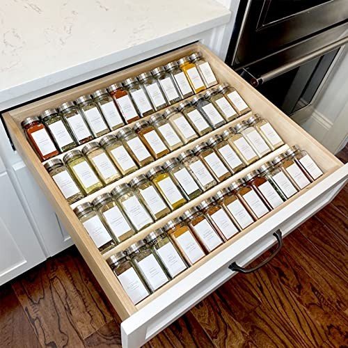 Drawer spice inserts