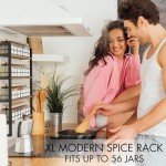 ZICOTO Wall-Mount Spice Rack Organizer Shelf