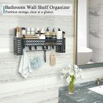 Wall-Mounted Spice Rack with Utensil Holder