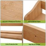 3-Tier Bamboo Spice Rack for Kitchen Organization