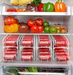 Stackable Soda Can Organizer Rack, 4 Pack