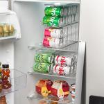 Soda Can Organizer - 4 Pack for Fridge