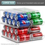 Soda Can Organizer – Stackable 4-Pack Dispenser