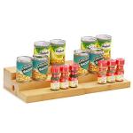 Bamboo 3-Tier Spice Rack Organizer for Pantry