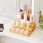 Bamboo 3-Tier Spice Rack Organizer for Pantry