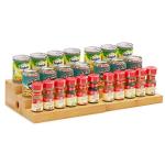 Bamboo 3-Tier Spice Rack Organizer for Pantry