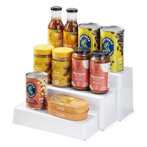 YouCopia 3-Shelf Can Organizer in White