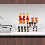 Widen 3-Tier Clear Acrylic Spice Rack Organizer