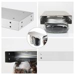 Mason Jar Racks - Stainless Steel Hanging Holders (2-Pack)