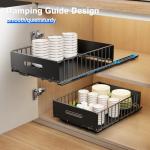 Pull Out Cabinet Organizer Drawers - 2 Pack
