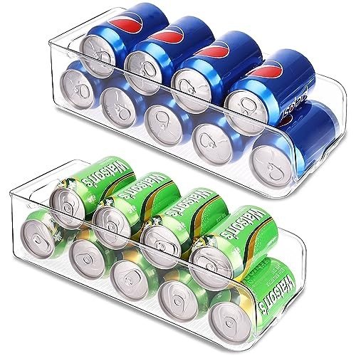 Clear bin can organizers