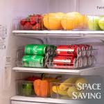 Oizeir Clear Soda Can Organizer - 4-Pack