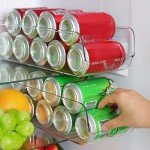 2 Pack Clear Soda Can Organizer Bins
