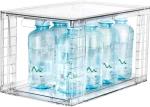 4-Pack Clear Stackable Kitchen Storage Bins