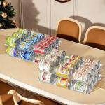 Clear 2-Tier Can Organizer for Pantry Storage