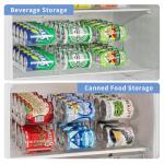 Clear 2-Tier Can Organizer for Pantry Storage