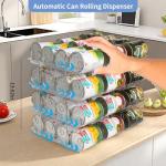 Clear 2-Tier Can Organizer for Pantry Storage