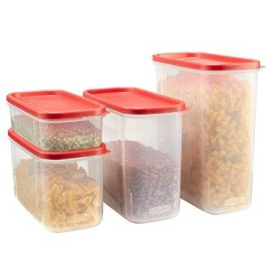 Rubbermaid 8-Piece Clear Modular Food Storage Set