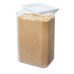 Clear Stackable Kitchen & Pantry Storage Canister